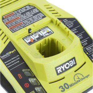 RYOBI 18-Volt ONE+ Lithium-Ion 4.0 Ah LITHIUM+ Battery and 18-Volt Dual Chemistry Charger Kit