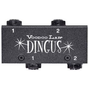 voodoo lab dingus dual quarter inch feed-thru for dingbat pedalboards