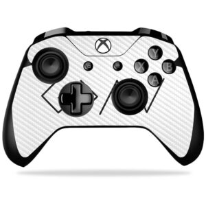 mightyskins carbon fiber skin for microsoft xbox one x controller - god is greater | protective, durable textured carbon fiber finish | easy to apply, remove, and change styles | made in the usa