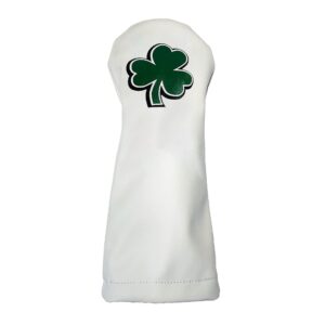 clover shamrock sunfish leather driver golf club headcover