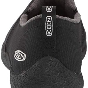 KEEN Men's Howser 2 Casual Comfortable Durable Slippers, Triple Black, 12