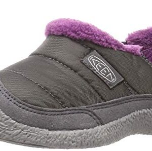 KEEN unisex-child Howser Ii,Steel Grey/Wood Violet,4 Toddler