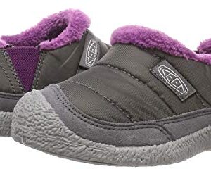 KEEN unisex-child Howser Ii,Steel Grey/Wood Violet,4 Toddler