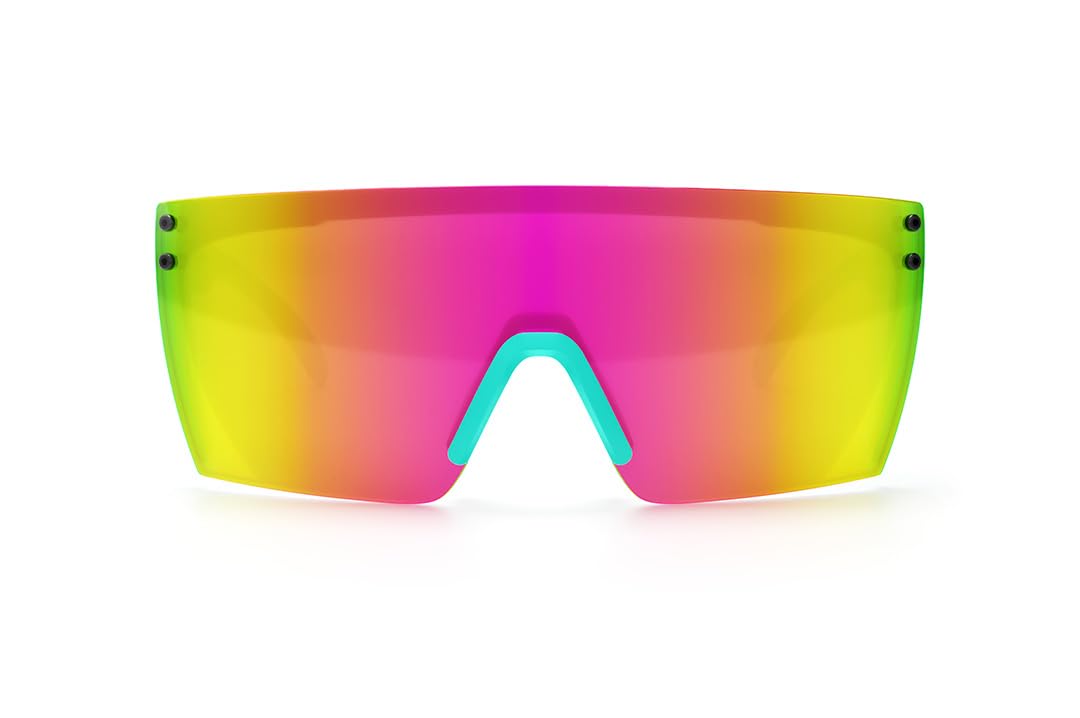 Heat Wave Visual Lazer Face Aqua Splash Custom Sunglasses