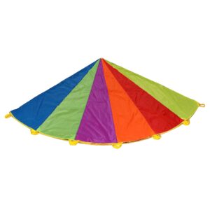 Sonyabecca Play Parachute for Kids Tent Cooperative Team Building Birthday Games (20ft)