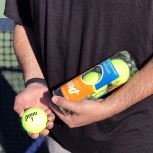 Penn Tribute - All Courts Felt Pressurized Tennis Ball, 1 Can, 3 Balls