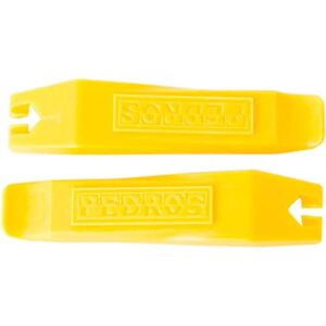 pedro's tire lever - 2 pack yellow, one size