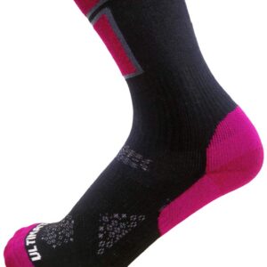 Ultimate Socks Womens Thermolite Ski Snowboard Warm Socks Raspberry Medium 7-9.5