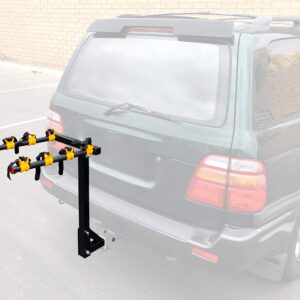 MaxxHaul 50250 Hitch Mount 2-Arm Style 4 Bike Rack