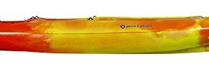 Perception Kayaks Zip 9.5 | Sit on Top Kayak | Stable and Fast | Multiple footrests | 9' 6" | Blaze