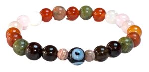 fertility support stretch bracelet, pregnancy bracelet - crystals for well-being & balance