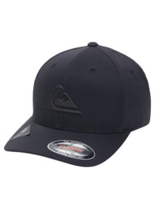 quiksilver mens amped up hat, true black, large-x-large us