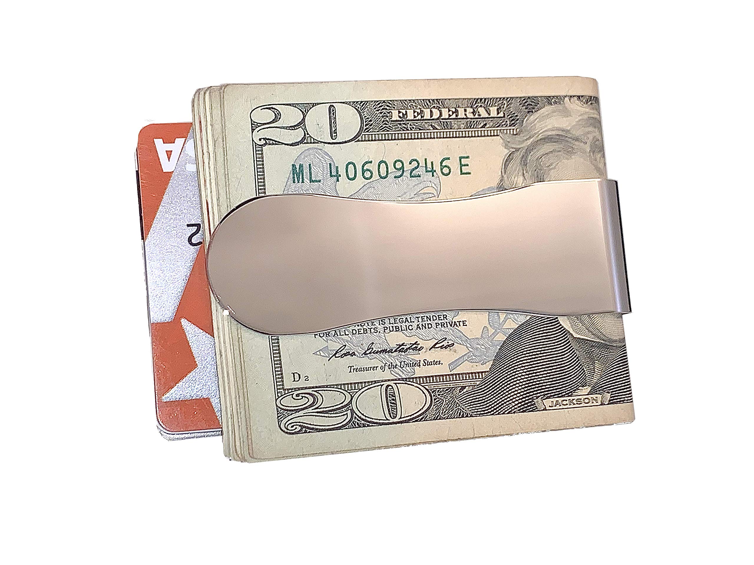 Duck Bill Money Clip. Patented Stainless Steel and Guaranteed For Life Quad Bend Bite Design