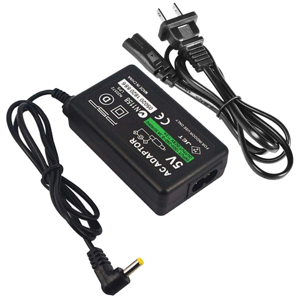 Ssgamer AC Adapter Power Charger for Sony PSP 1000 / PSP Slim and Lite 2000 / PSP 3000 (1 Pack)