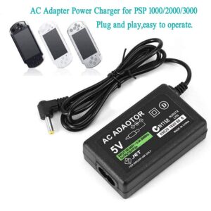 Ssgamer AC Adapter Power Charger for Sony PSP 1000 / PSP Slim and Lite 2000 / PSP 3000 (1 Pack)