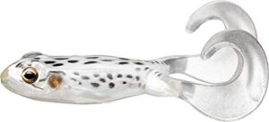 live target fsf90t516 ict freestyle frog, 3 1/2", albino/white, multi, one size