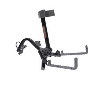 Hawk Kwik-Grab Crossbow Stand | Portable Folding Lightweight Universal Fit Archery Hunting Accessory Crossbow Holder | Treestand Adaptor Bracket, U-Bolt & Connection Knobs Included