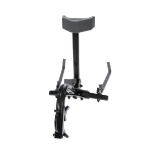 Hawk Kwik-Grab Crossbow Stand | Portable Folding Lightweight Universal Fit Archery Hunting Accessory Crossbow Holder | Treestand Adaptor Bracket, U-Bolt & Connection Knobs Included