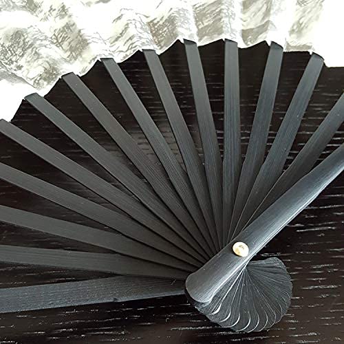 Seres Classic Folding Fan,Bamboo Fan Rib&Printing Cloth of 12+ Pattern Options,13in,折扇 (Pattern 1-Breeze on Landscape(惠风和畅))