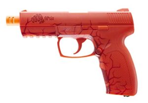 umarex rekt opsix pistol co2 foam dart launcher gun, red