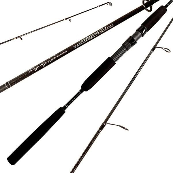 Tsunami Trophy Slow Pitch Jigging Spinning Rod, 7'6" 40-65lb TSSPJS-761XH