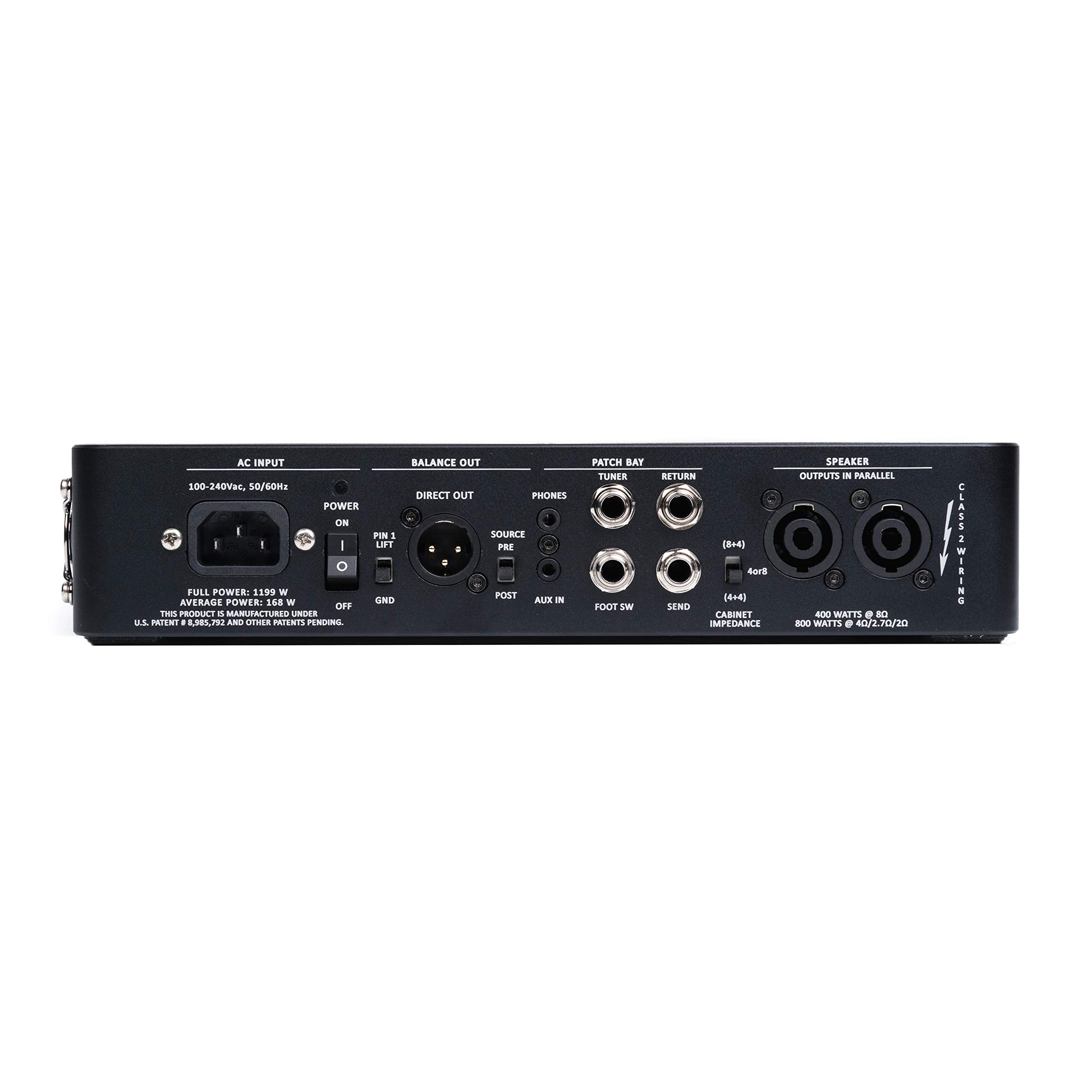 Gallien-Krueger Fusion S 800 800W Ultra Light Bass Head