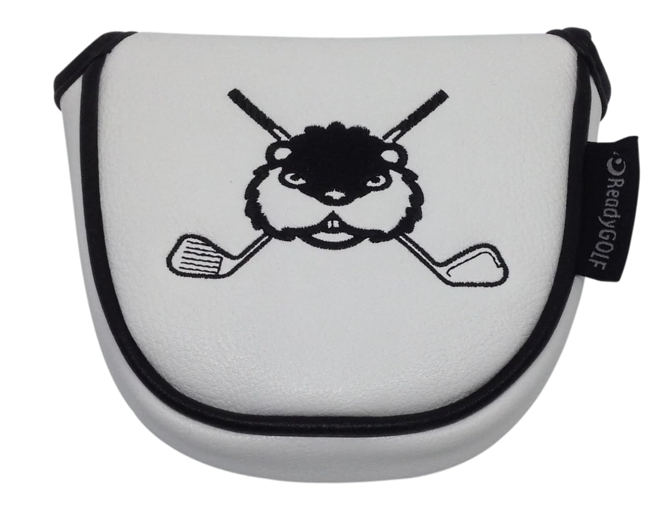 ReadyGOLF Dancing Gopher Crossed Clubs Embroidered Mallet Putter Cover