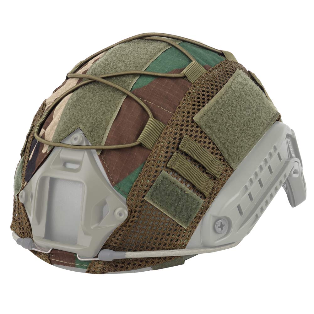 Hunting Tactical Military Combat Helmet Cover CS Wargame Sport Helmet Cover for Ops-Core PJ/BJ/MH Type Fast Helmet