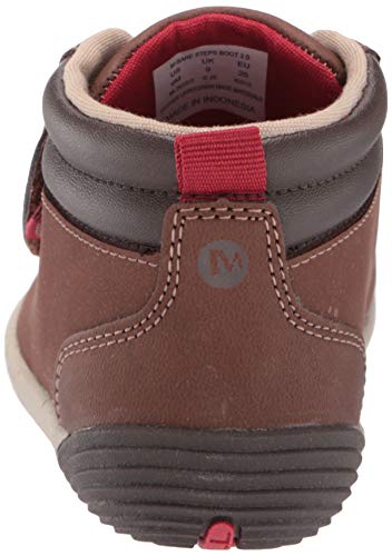 Merrell Bare Steps Boot 2.0, Brown, 10 US Unisex Little Kid