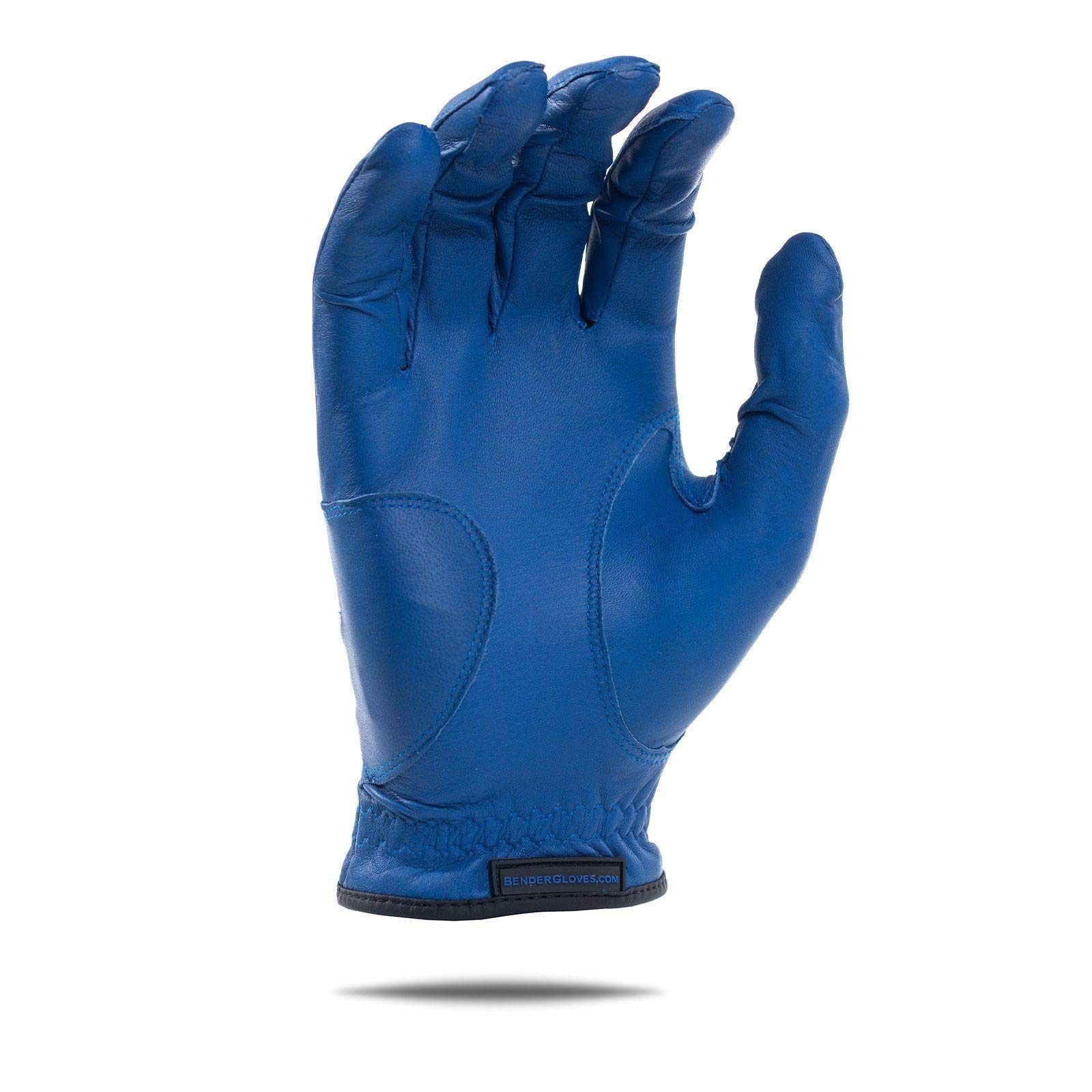 BG Bender Golf Glove | Wear On Left | (Blue, Mens Medium)