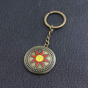 ArtkticaSupply - The Sun Key-chain (Souls-like collectible keychain item)