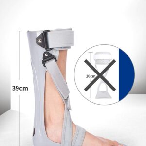 Drop Foot Support Splint - Ankle Foot Orthosis Support - AFO Brace for Foot Drop, Plantar Fasciitis & Achilles Tendonitis,Left,L