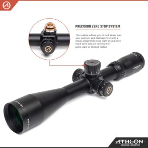 Athlon Optics Ares BTR GEN2 4.5-27x50 Riflescope - APRS5 FFP IR MIL, Black