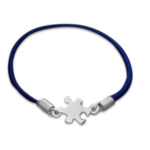 Fundraising For A Cause 2 Pack Autism Awareness Puzzle Piece Stretch Bracelets - Asperger’s & Autism Awareness Bracelets