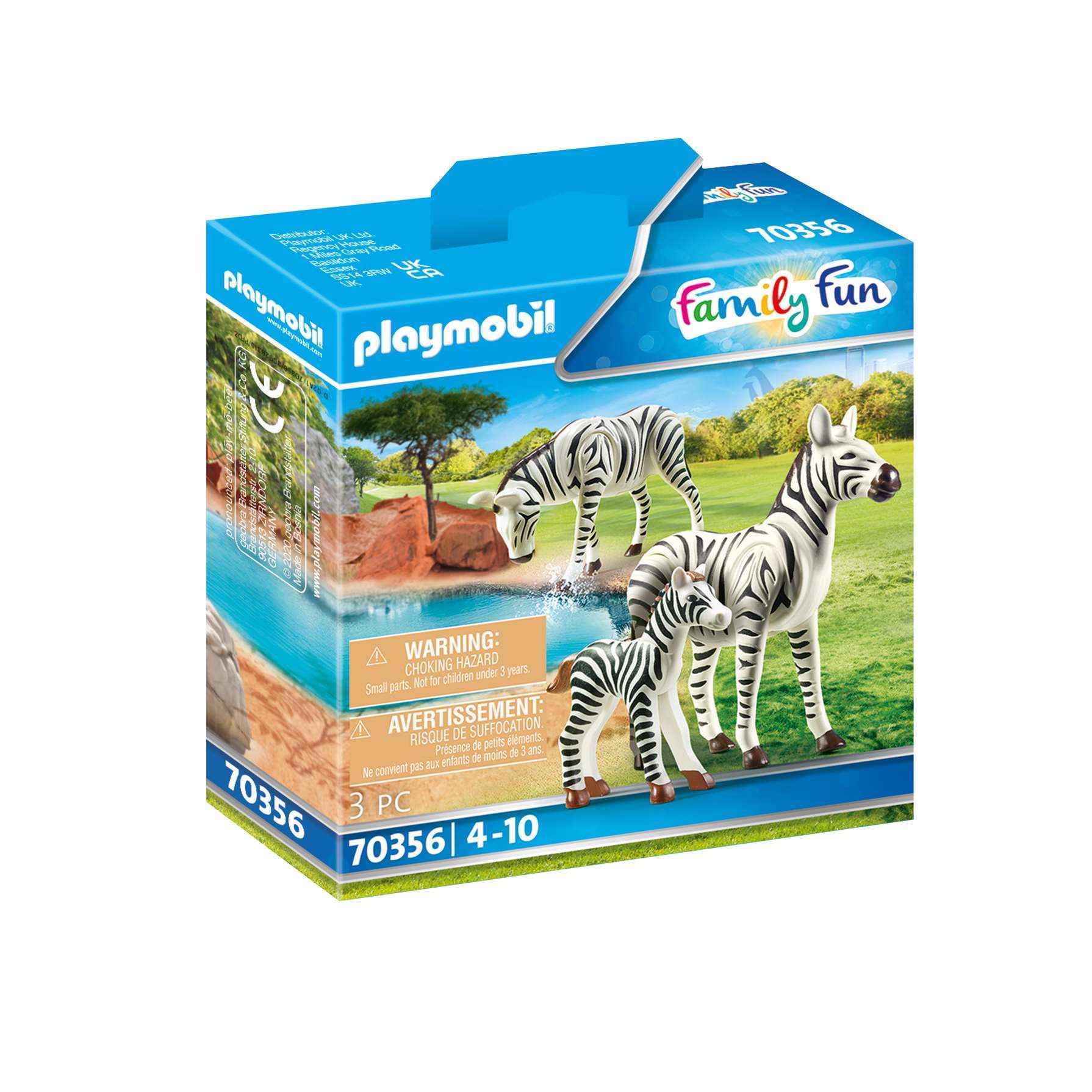 Playmobil Zebras with Foal