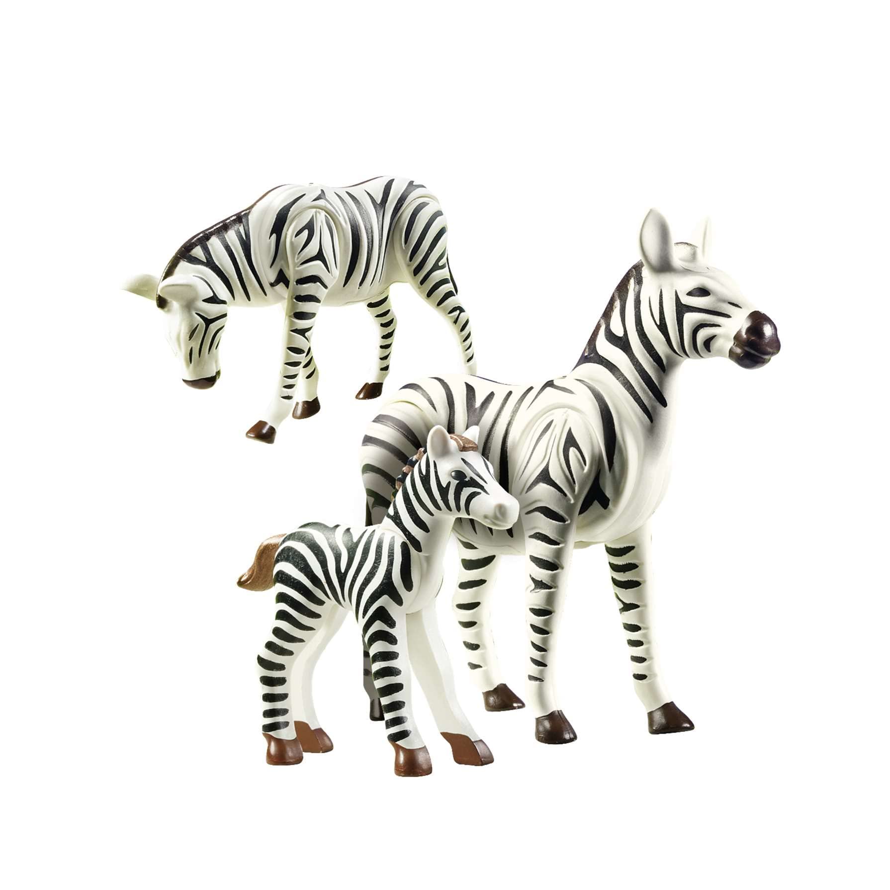 Playmobil Zebras with Foal