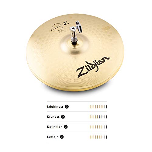 Avedis Zildjian Company Planet Z HiHat Cymbal Pair, New 2020, 14" (ZP14PR)