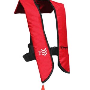 Eyson Inflatable Life Jacket Life Vest Basic Automatic/Manual (7091 Red Auto)