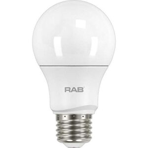 rab lighting a19-10-e26-830-dim led bulb a19 10w 60eq 800lm e26 cri80 3000k dim, 0kdim