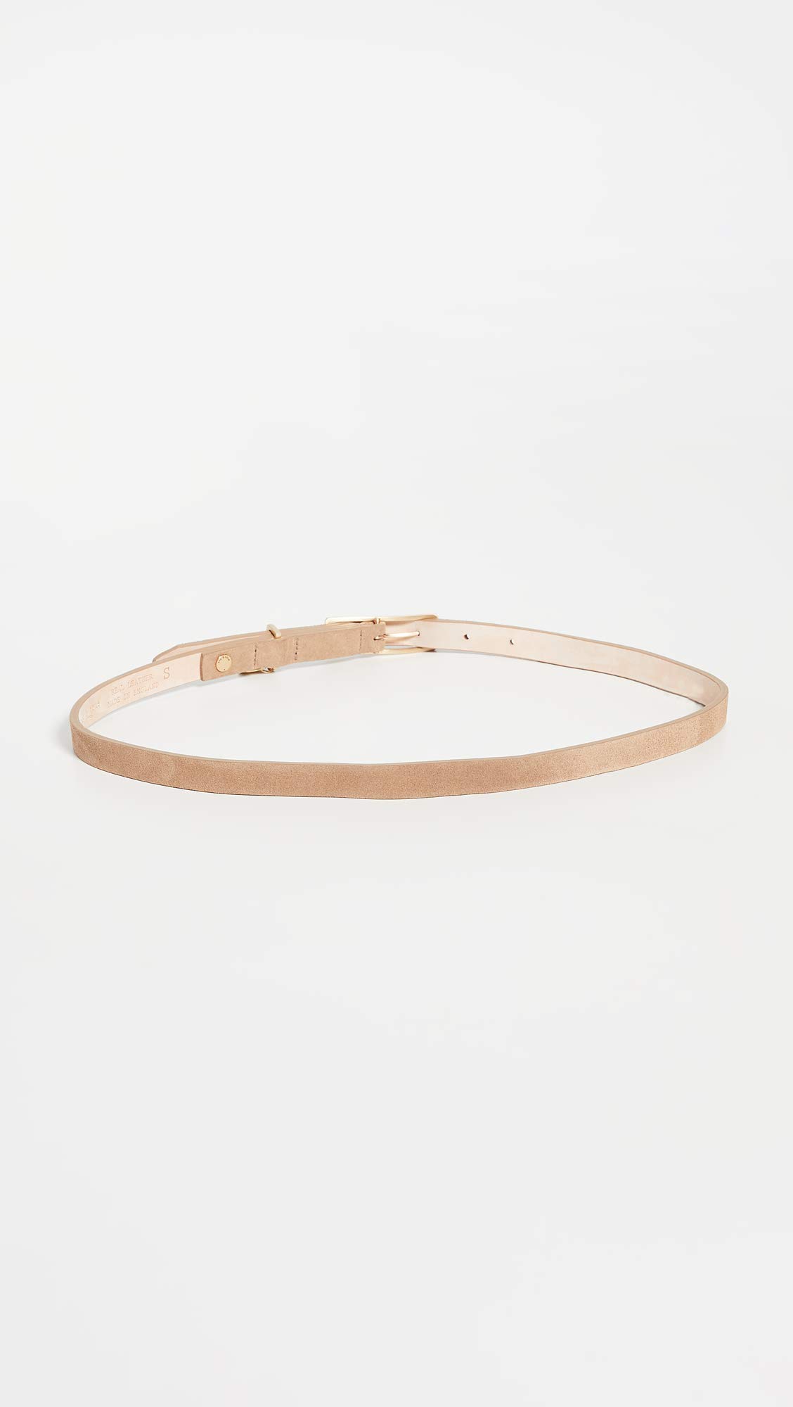 Rag & Bone Women's Baby Rebound Belt, Camel, S