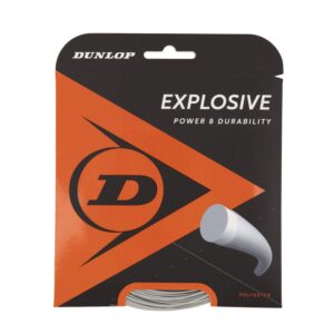 dunlop sports explosive polyester 16g tennis string, 1 set