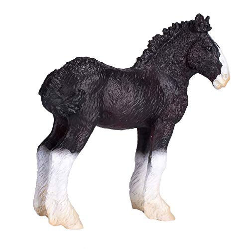 MOJO Shire Foal Realistic Equestrian Horse Club Hand Painted Toy Figurine