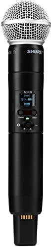 Shure SLXD2/SM58 Wireless Handheld Microphone Transmitter with SM58 Capsule (Receiver Sold Separately)