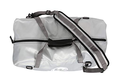 Wilderness Systems Escape Wet/Dry Duffle Bag | Kayak Drybag with Separate Wet and Dry Storage | Waterproof Zipper and Compression Straps | 45L, Grey (8070246)