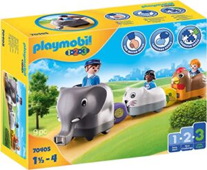 playmobil 1.2.3 animal train