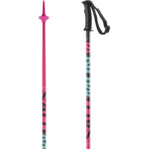 salomon kaloo junior ski poles - 105,pink