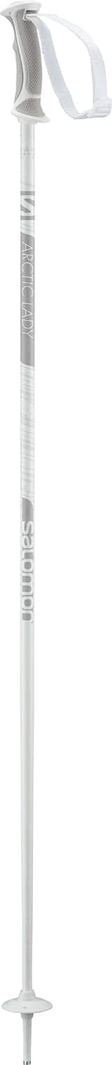 Salomon Arctic Lady Ski Poles - 120, White/Grey