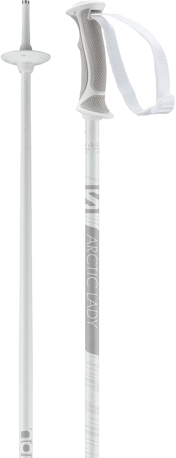 Salomon Arctic Lady Ski Poles - 120, White/Grey