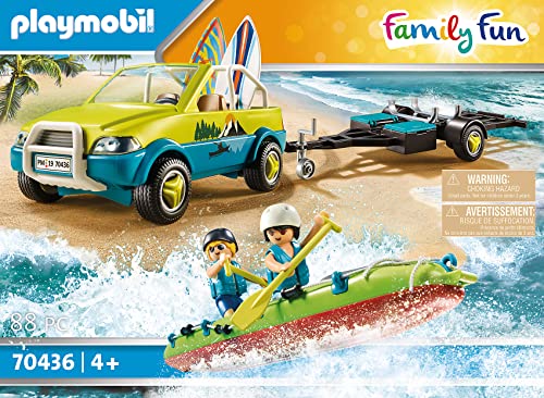 Playmobil Beach Car with Canoe