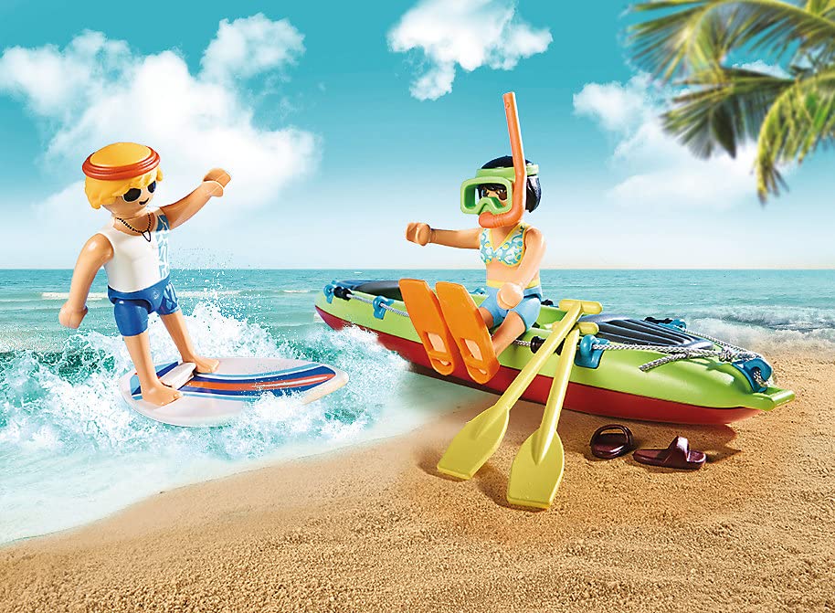 Playmobil Beach Car with Canoe